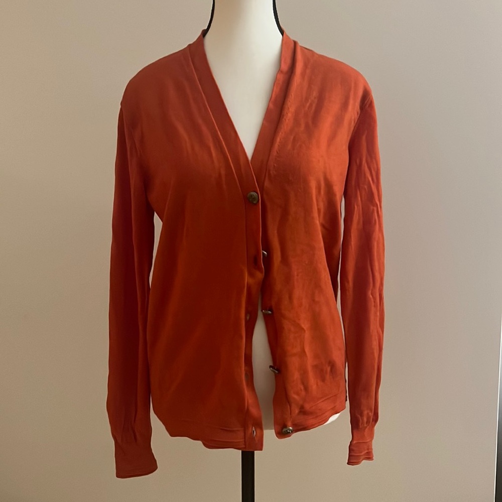Tory Burch wool Button Up Cardigan - Picture 4 of 12